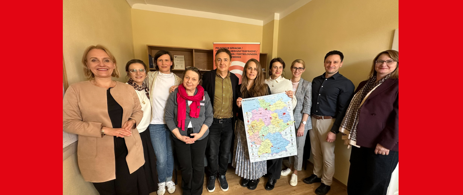 Delegacja Niemcy zdjęcie grupowe