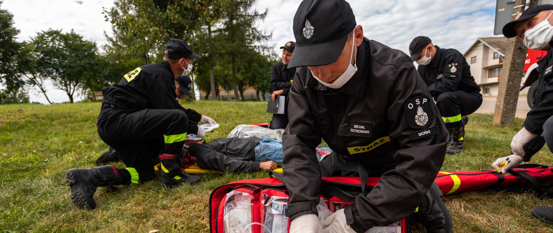 Powiatowe Manewry Ratownictwa Medycznego „Brzozówka 2022” – powiat moniecki