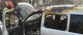 POŻAR SAMOCHODU 