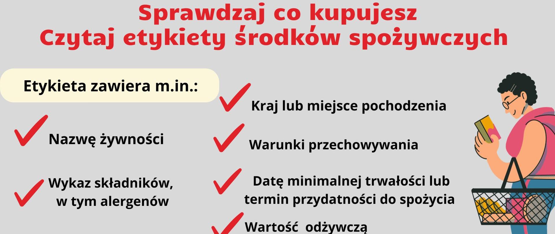 Czy czytasz etykiety, gdy kupujesz produkty spożywcze? Warto to robić !