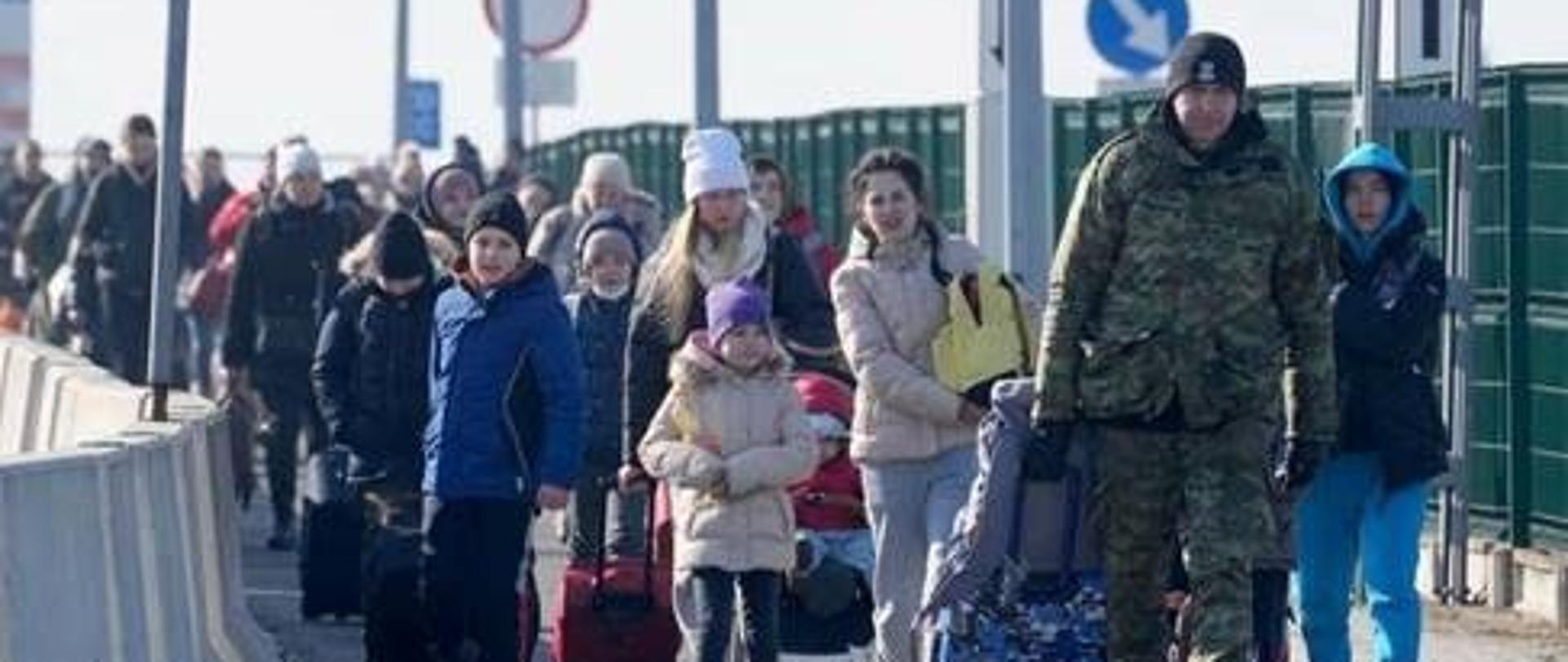 Ukrainian refugees from 2022