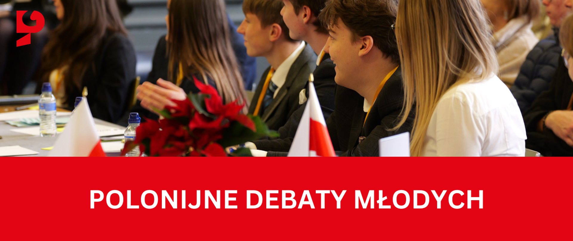 Polonijne debaty młodych 2026 nastolatkowie przy stole