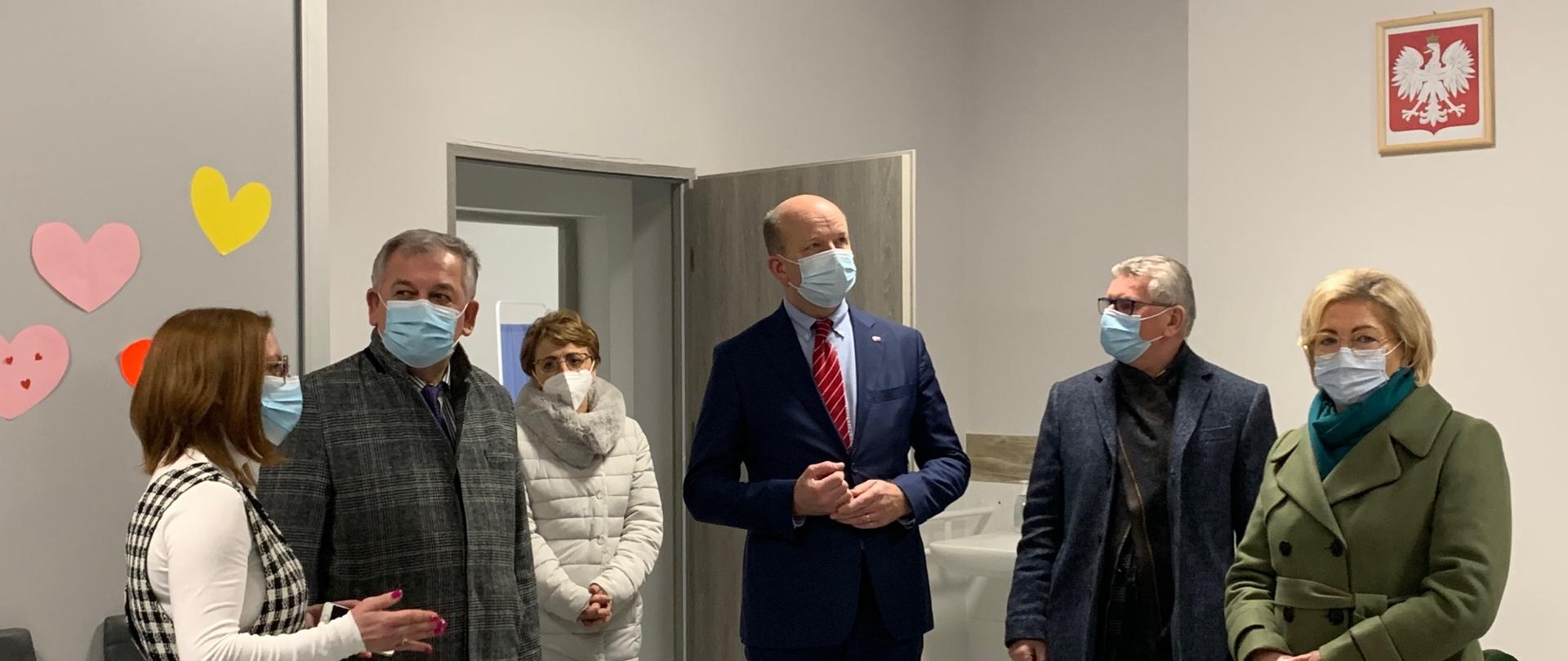 Wizyta Wojewody Mazowieckiego w Centrum Opiekuńczo-Mieszkalnym w Mławie 