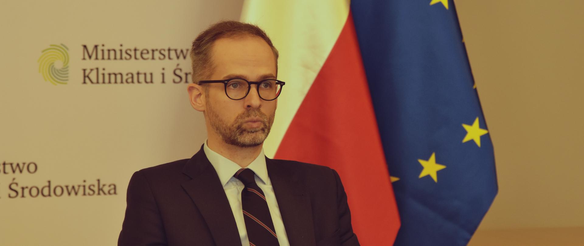 Wiceminister Adam Guibourgé-Czetwertyński o kwestiach klimatyczno-energetycznych 