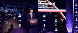 Premier Mateusz Morawiecki przemawia podczas konferencji Strategic Ark
