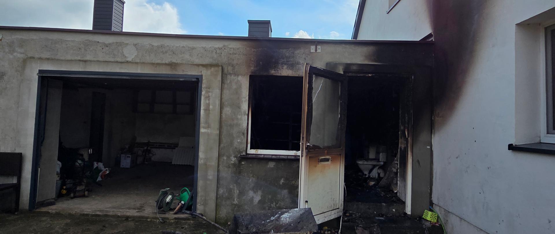 Działania gaśnicze w Orpiszewie