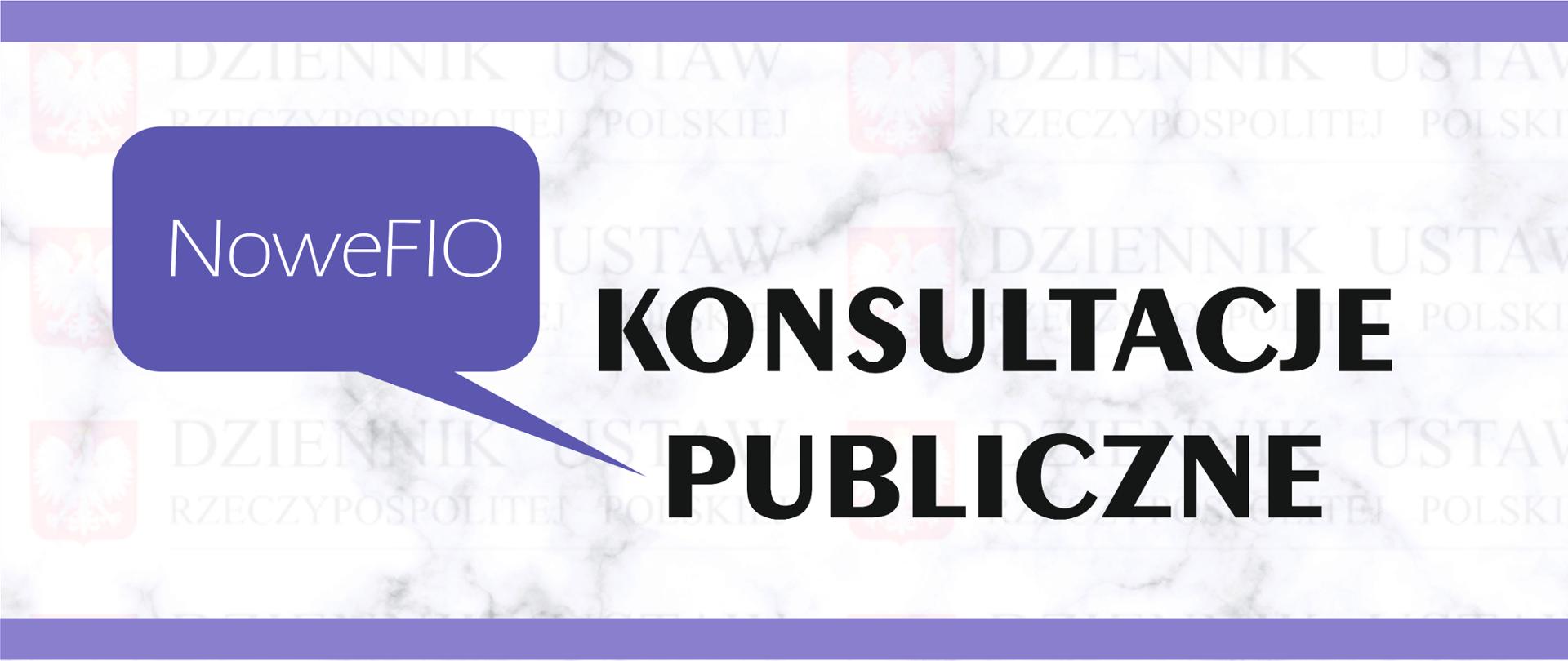 NoweFIO - Konsultacje Publiczne
