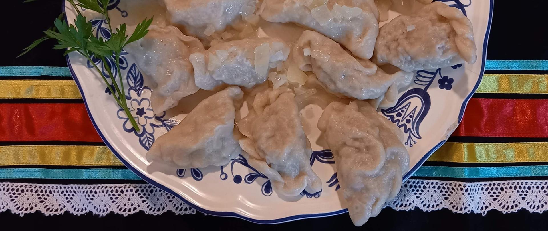 pierogi z siemieniem konopnym