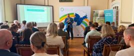 Wody Polskie w Gliwicach na konferencji „ZAADAPTOWANI 2.0: Woda w krajobrazie – Retencja i adaptacja” w Świerklańcu