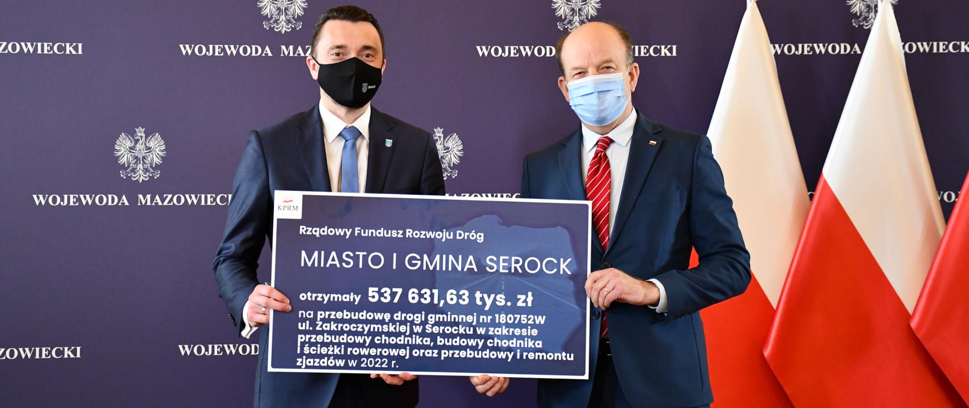 Rządowy Fundusz Rozwoju Dróg – dofinansowanie dla Miasta i Gminy Serock