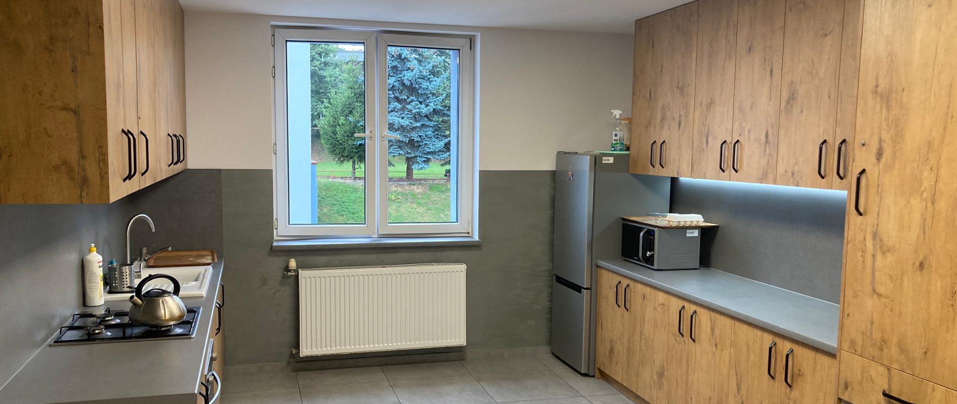 Zdjęcie przedstawia pomieszczenie kuchni w JRG.