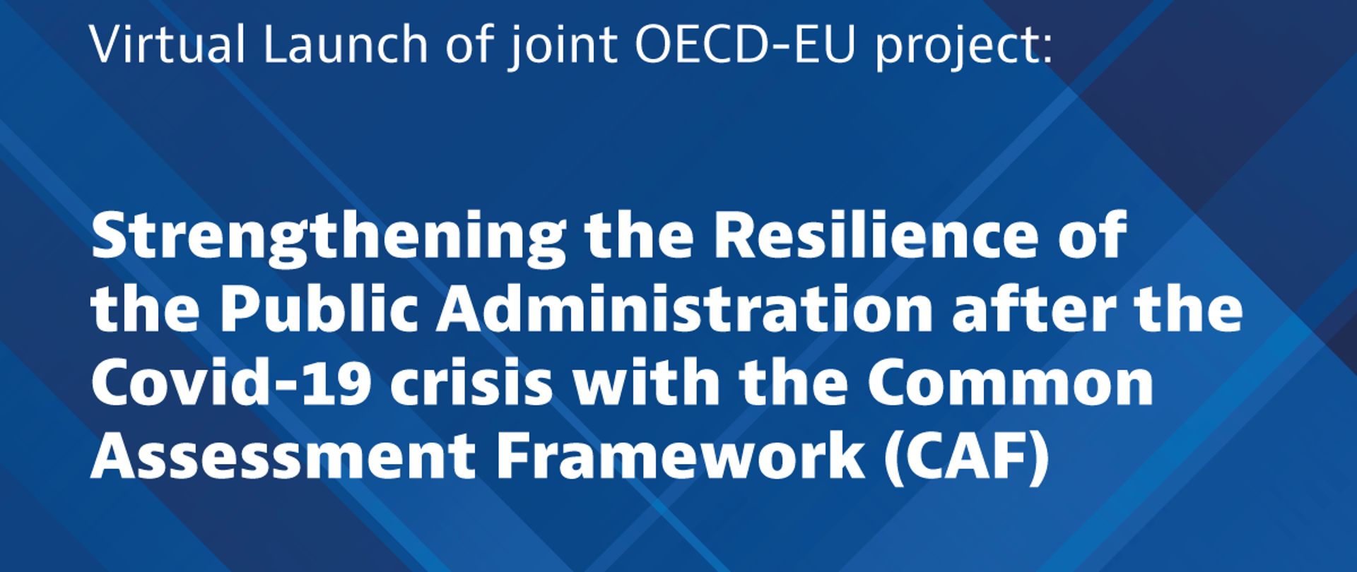 Post promujące launching event projektu CAF