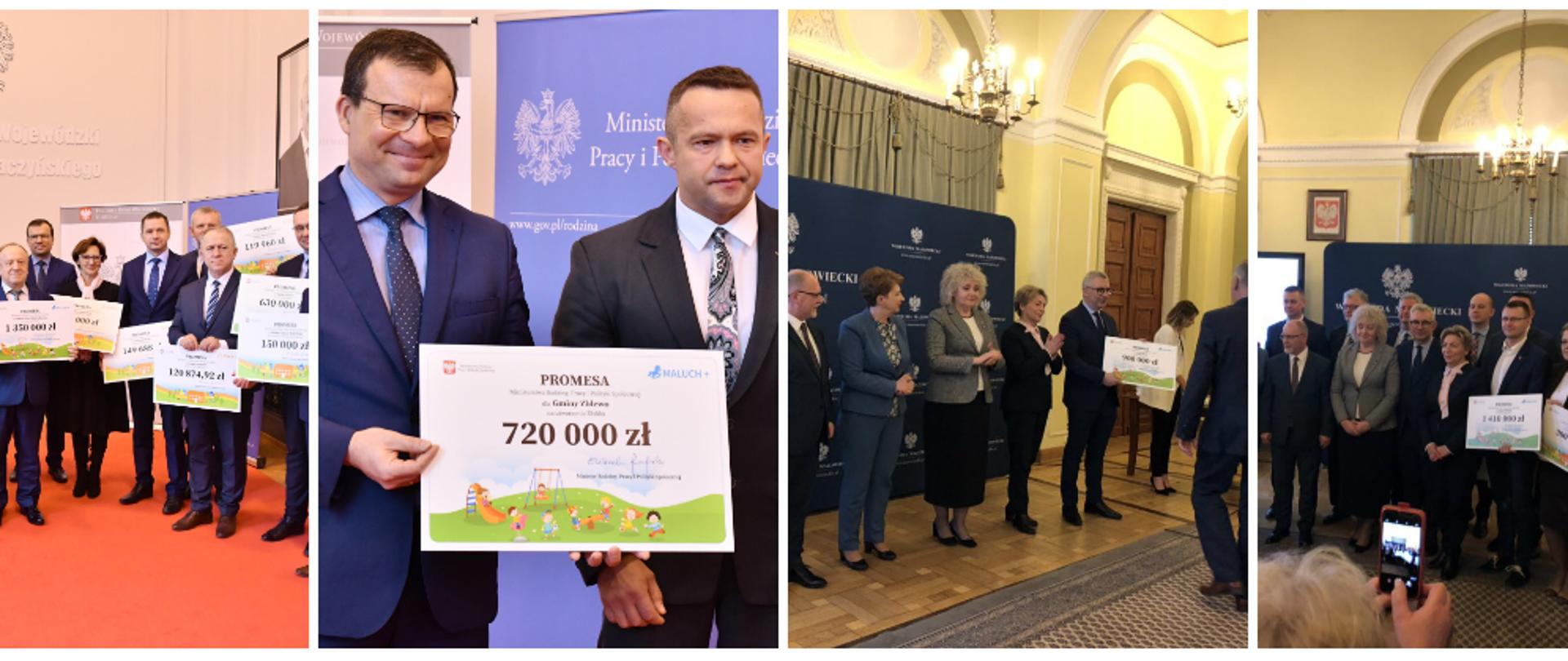 Wręczenie promes w woj. mazowieckim, pomorskim i kujawska-pomorskim