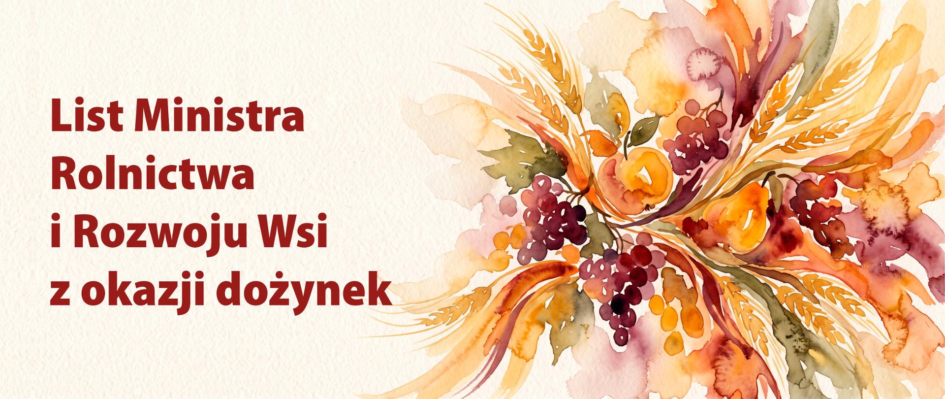 kwiatki i napis
