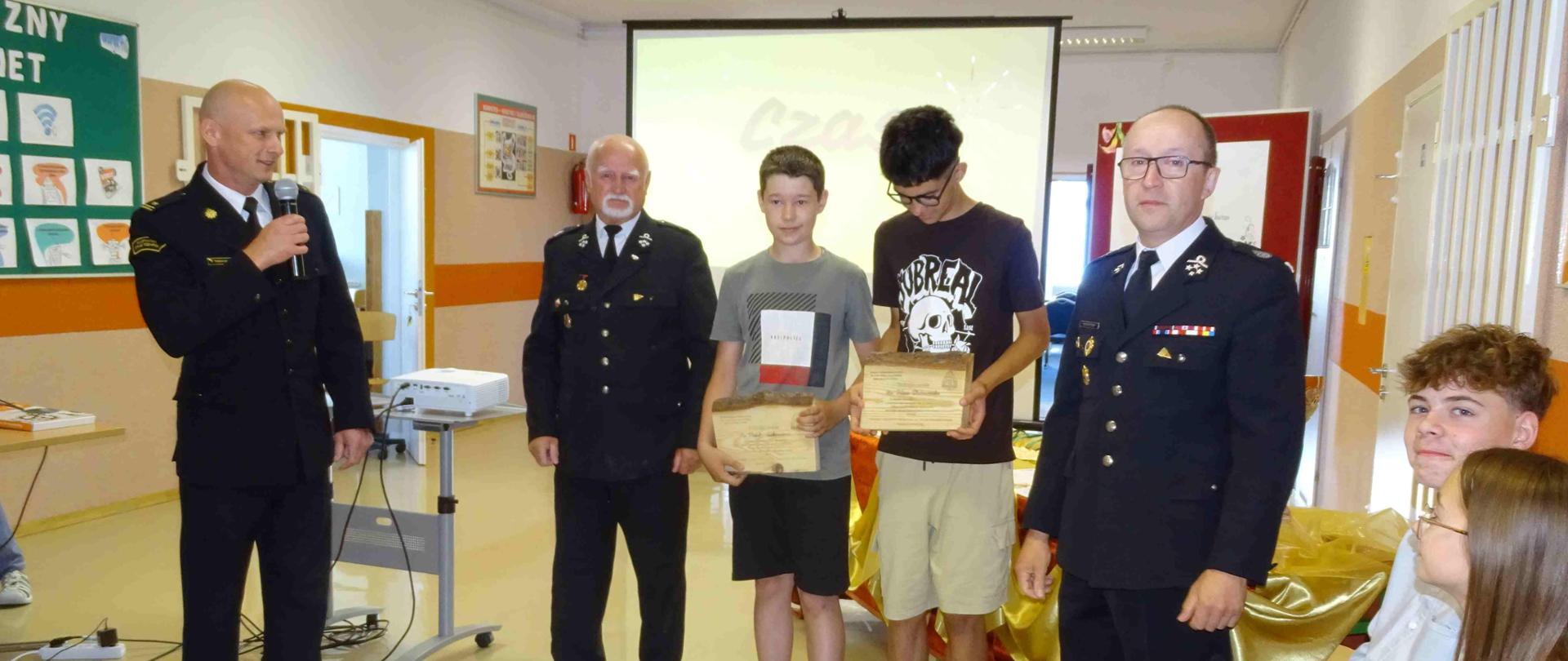 Podziękowania uczniom Zespołu Szkół w Drohiczynie