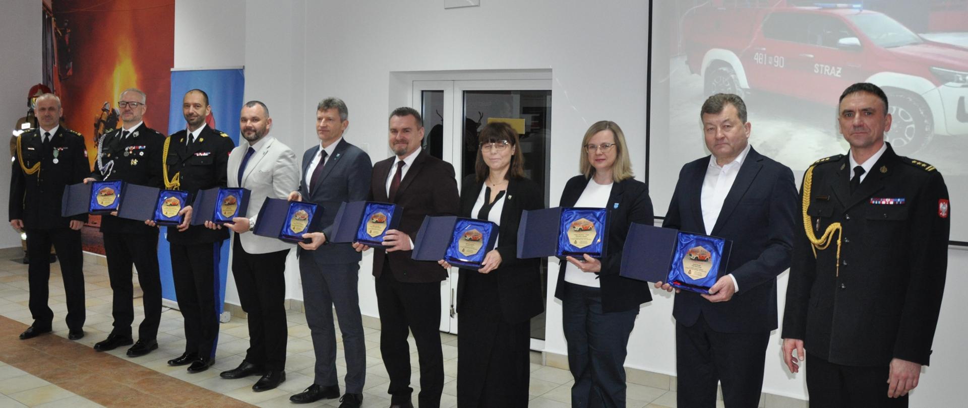 spotkanie podsumowujące działalność ochrony przeciwpożarowej na terenie powiatu lidzbarskiego w roku 2025