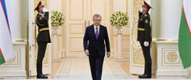 prezydent Republiki Uzbekistanu pan Szawkat Mirzijojew