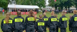 Uroczysta zbiórka z okazji obchodów 135-lecia istnienia jednostki OSP Maciowakrze 