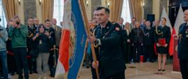 Przekazanie obowiązków Komendanta Miejskiego PSP we Włocławku