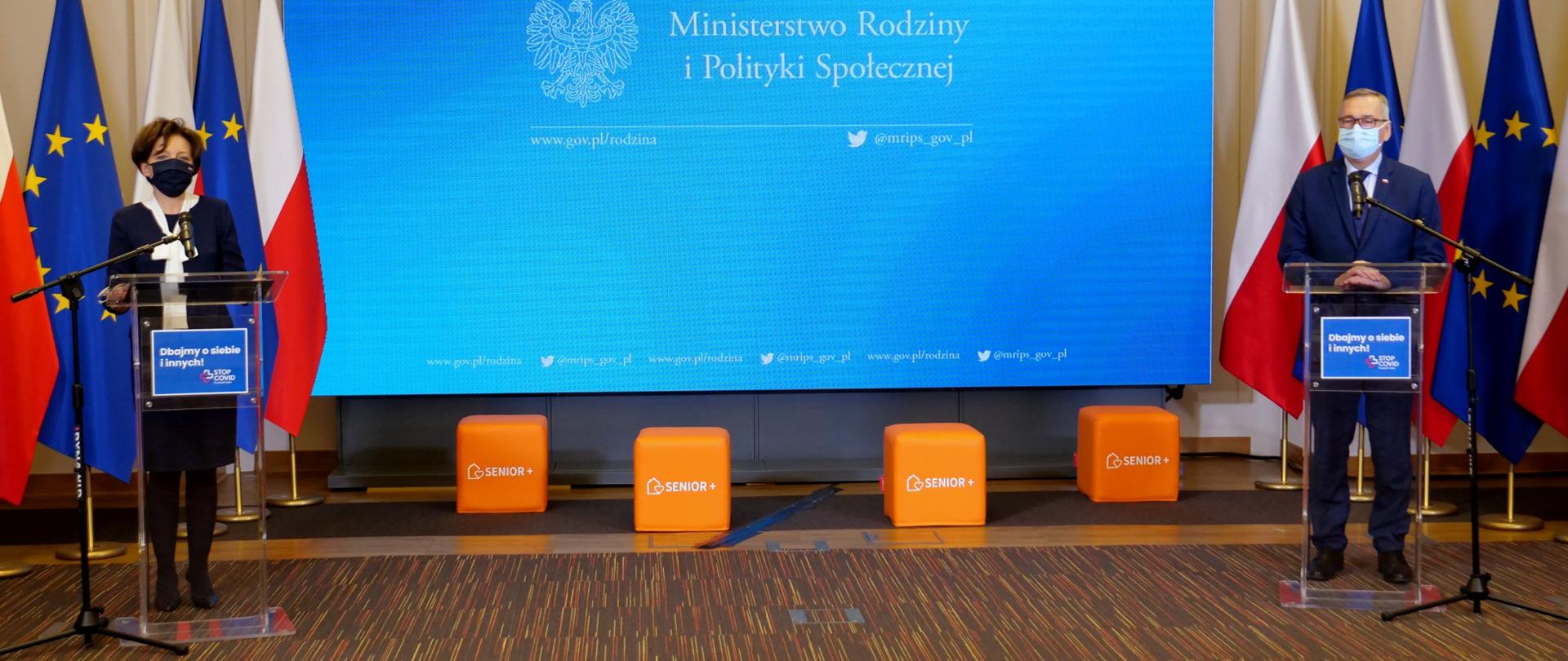 Briefing prasowy na temat programów dla Seniorów