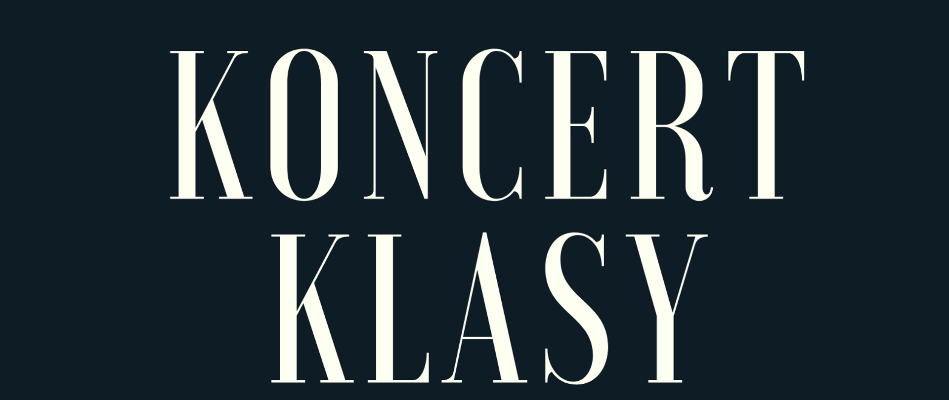 Tło obrazka w kolorze granatowym, a u dołu klawiatura fortepianu. Na granatowym tle zaproszenie na koncert uczniów klasy fortepianu Pani Klary Jachimczak w dniu 03.06.2024 o godz. 18:00.