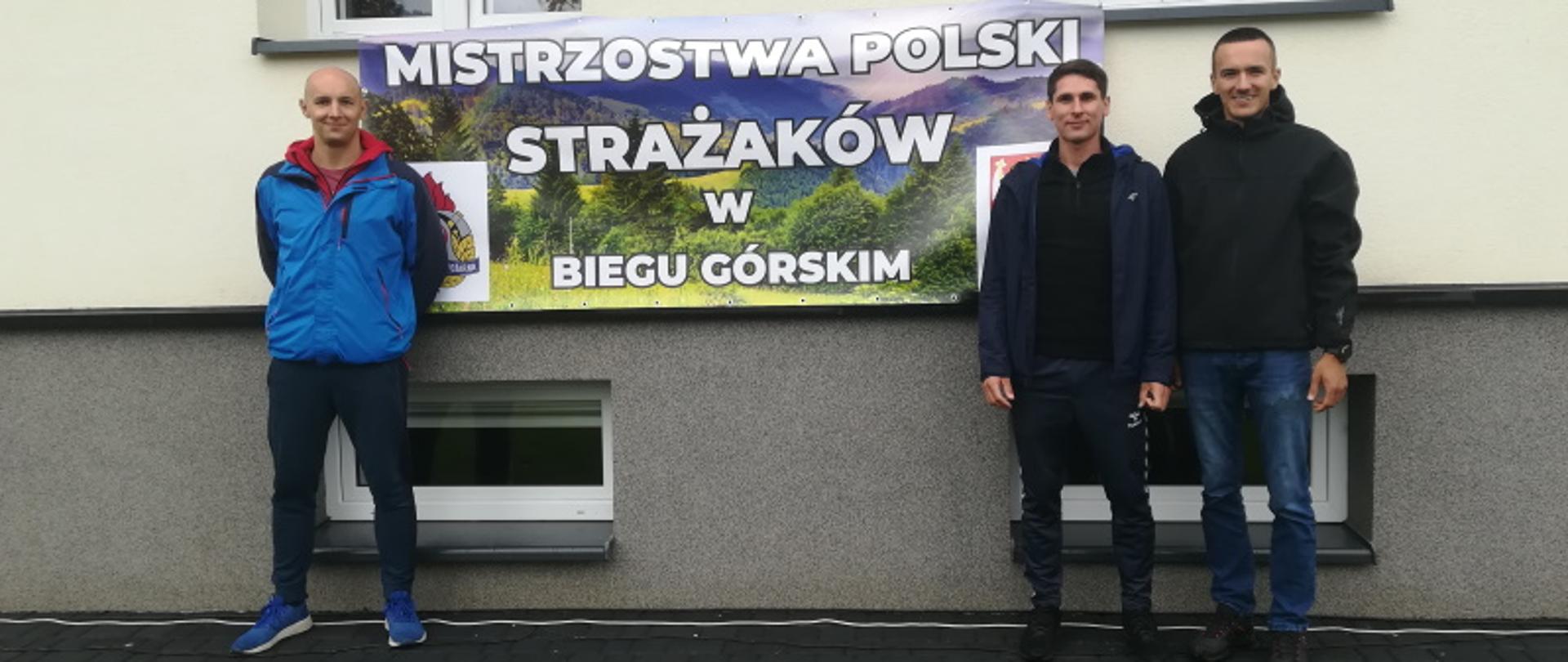 Reprezentacja Komendy Powiatowej PSP w Stalowej Woli w biegach górskich