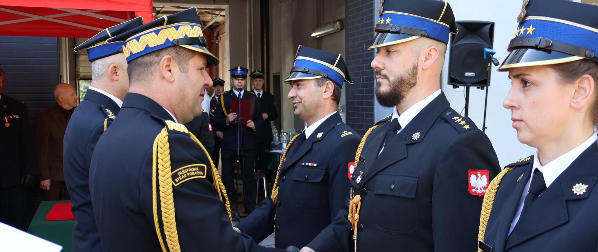 Obchody Dnia Strażaka w Komendzie Miejskiej Państwowej Straży Pożarnej w Radomiu
