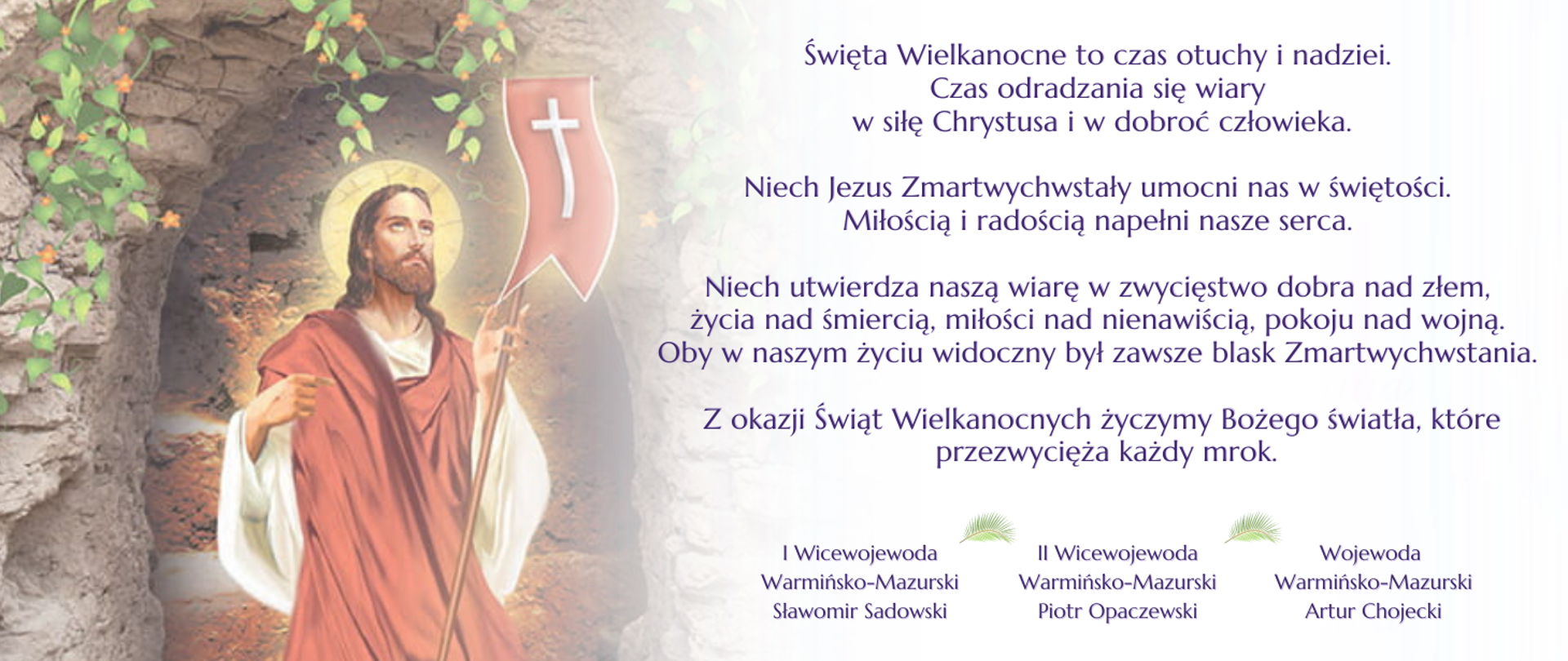 Życzenia wielkanocne od Wojewodów