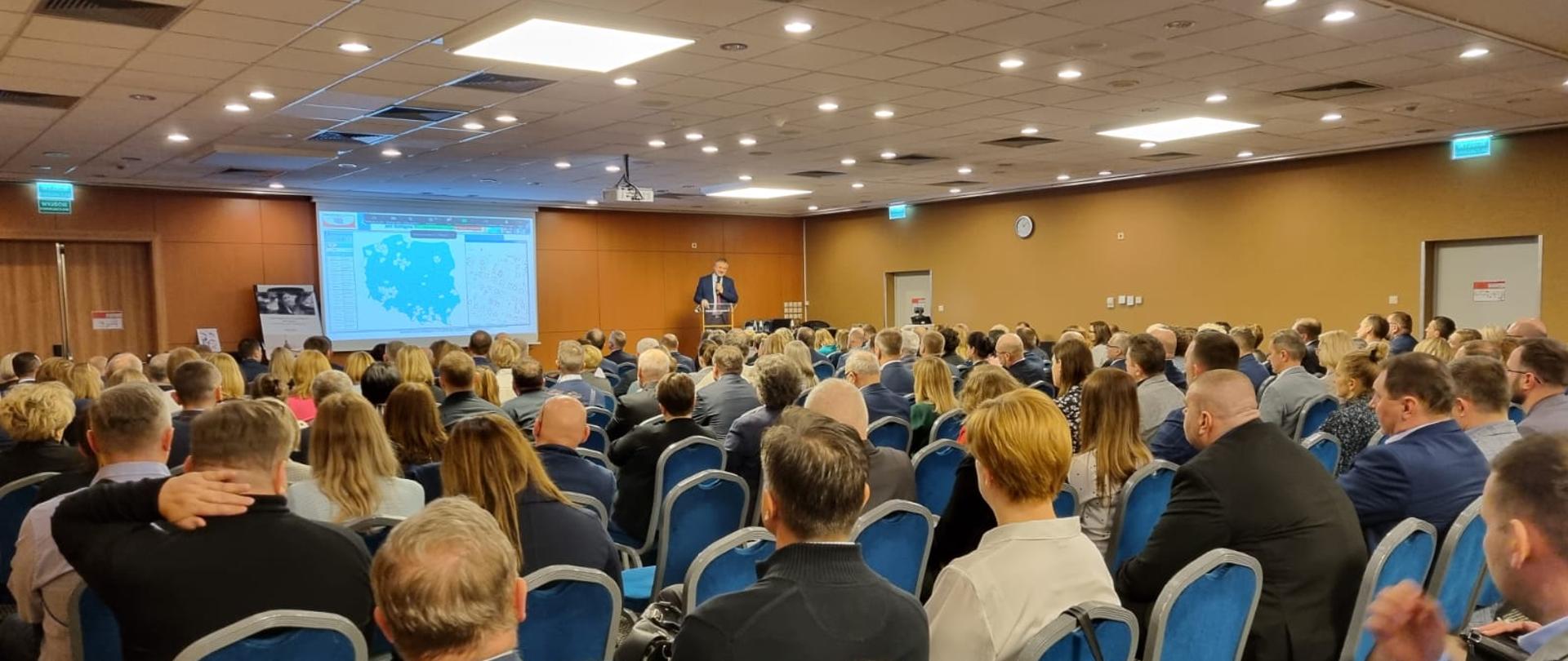 Uczestnicy Spotkania Służby Geodezyjnej i Kartograficznej.