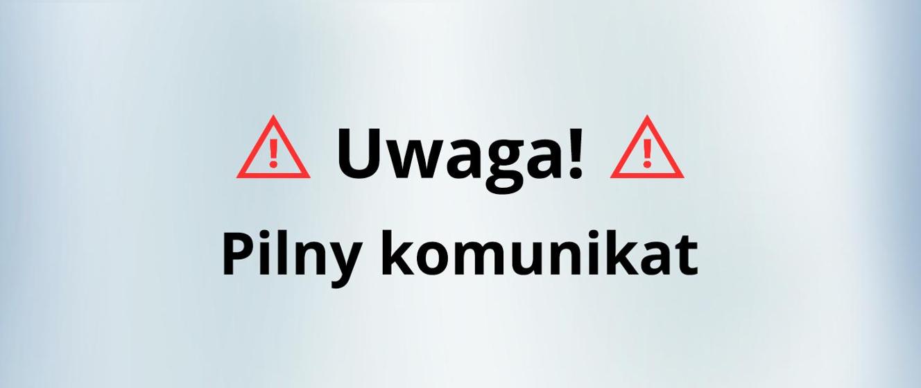 Zanieczyszczenie wody w wodociągu publicznym Gralewo
