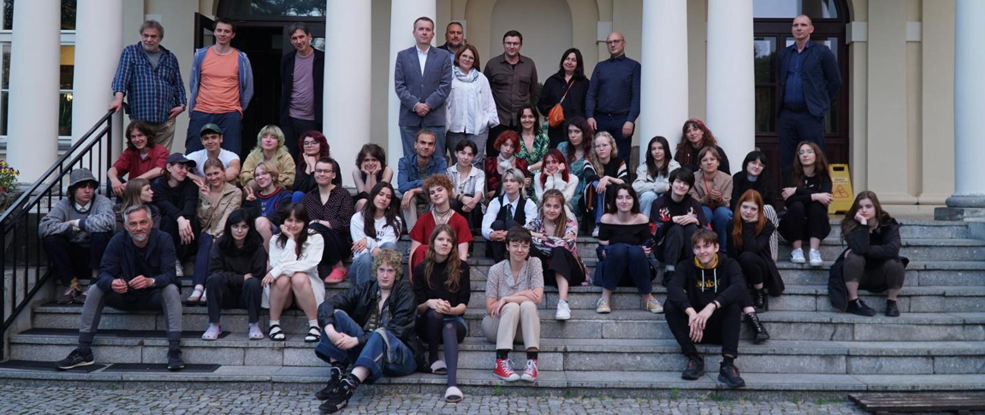 Uczestnicy Ogólnopolskiego Konkursu Plastycznego Centrum Edukacji Artystycznej