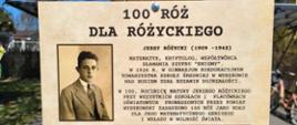 Inauguracja obchodów 100. rocznicy zdania matury przez Jerzego Różyckiego