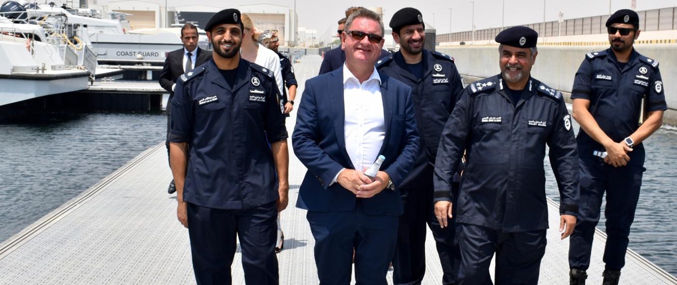 Visit to the headquarters of the Qatari Coast Guard Poland in Qatar