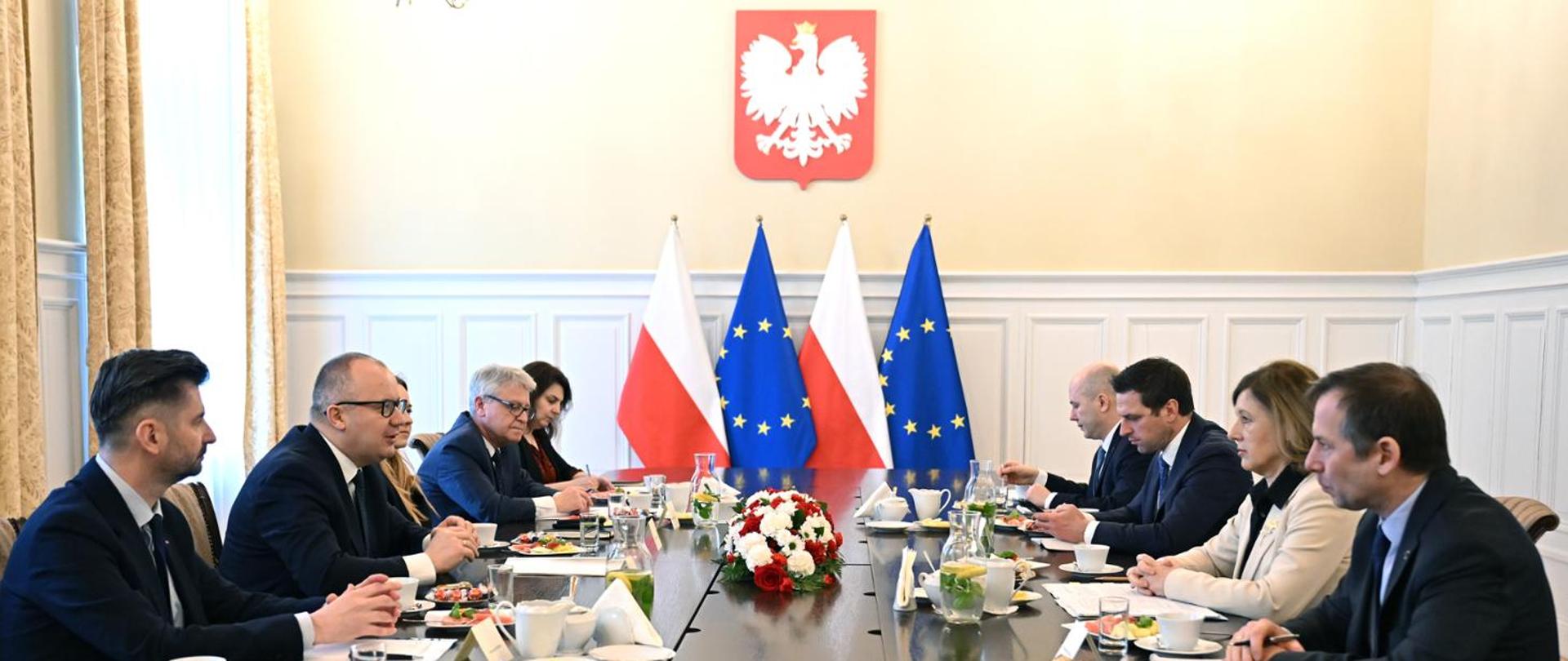 Representatives of the management of the Ministry of Justice met with the Vice-President of the European Commission, Věra Jourová