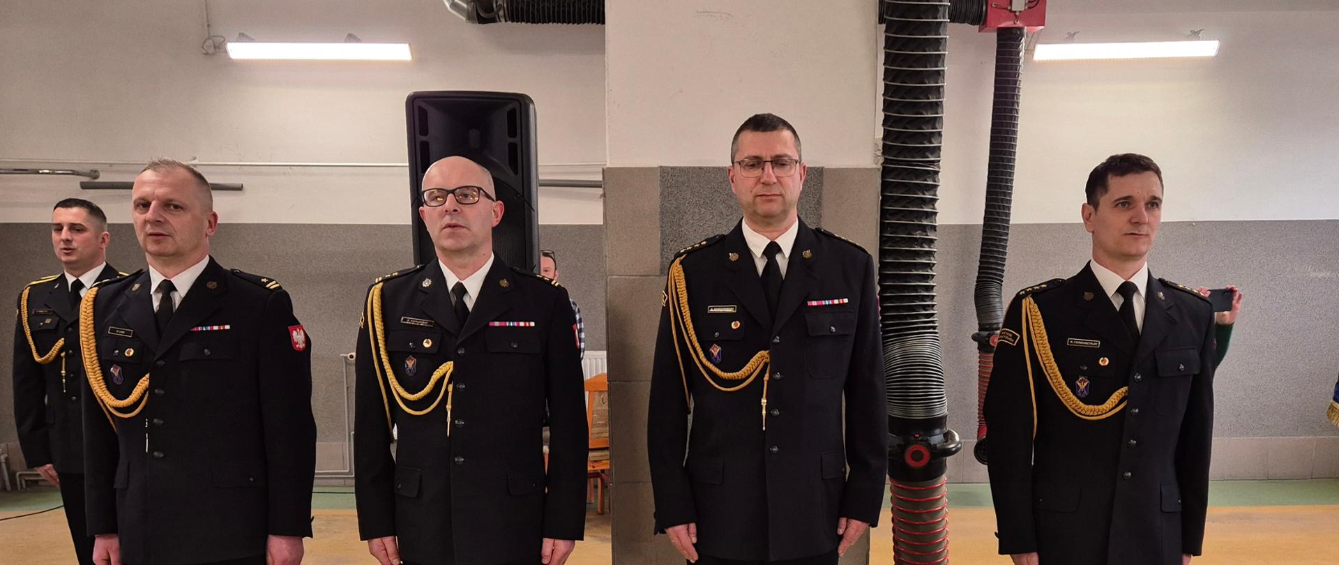 Uroczystość zdania obowiązków oraz powierzenie obowiązków Zastępcy Komendanta Powiatowego PSP w Sępólnie Krajeńskim oraz Zastępcy Dowódcy Jednostki Ratowniczo-Gaśniczej