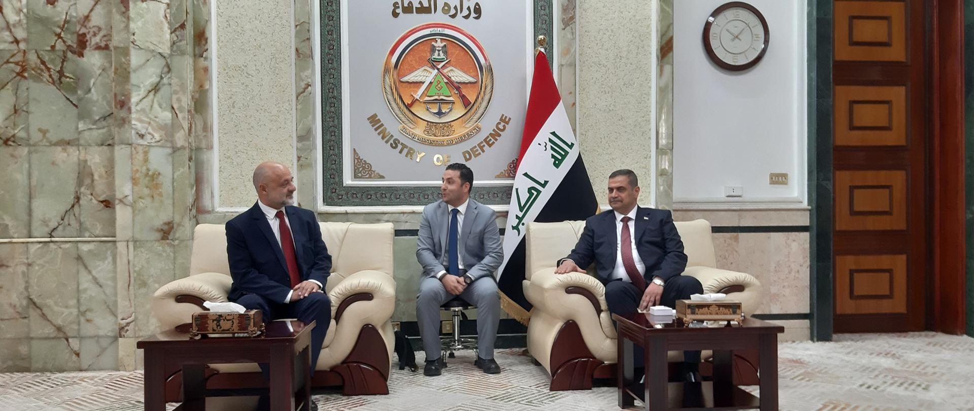 Deputy Minister Maciej Lang attends political consultations in Iraq