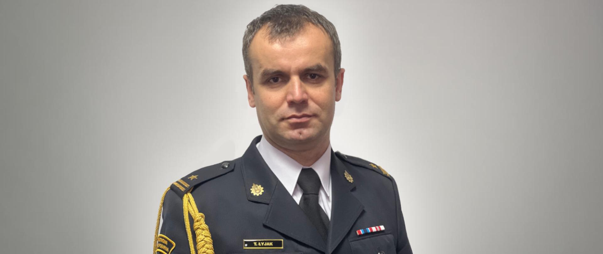 Zdjęcie Profilowe Zastępcy Komendanta Powiatowego PSP Tomasz Łyjak