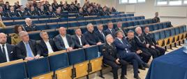 Odprawa roczna strażaków powiatu mławskiego z udziałem Sekretarza Stanu w MSWiA, Komendanta Głównego PSP oraz Mazowieckiego Komendanta Wojewódzkiego PSP