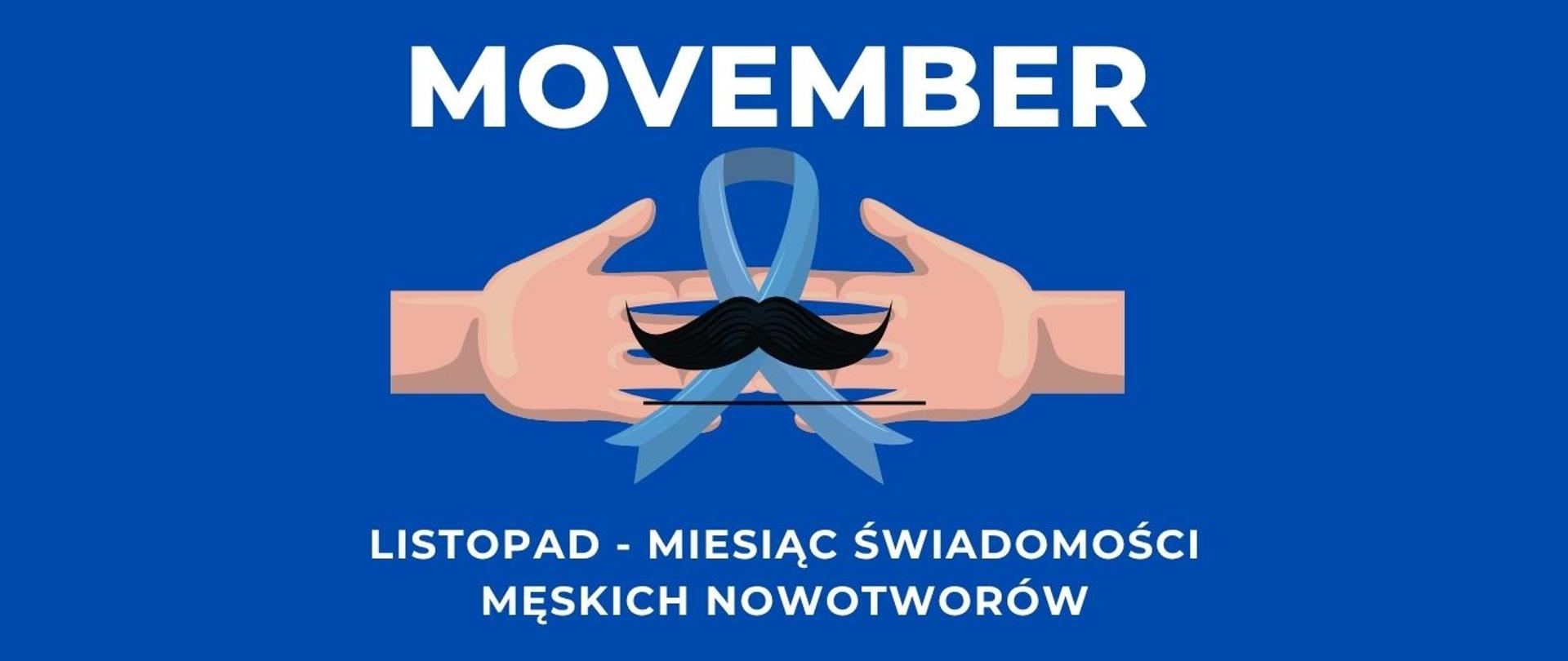 Movember - miesiąc świadomości męskich nowotworów