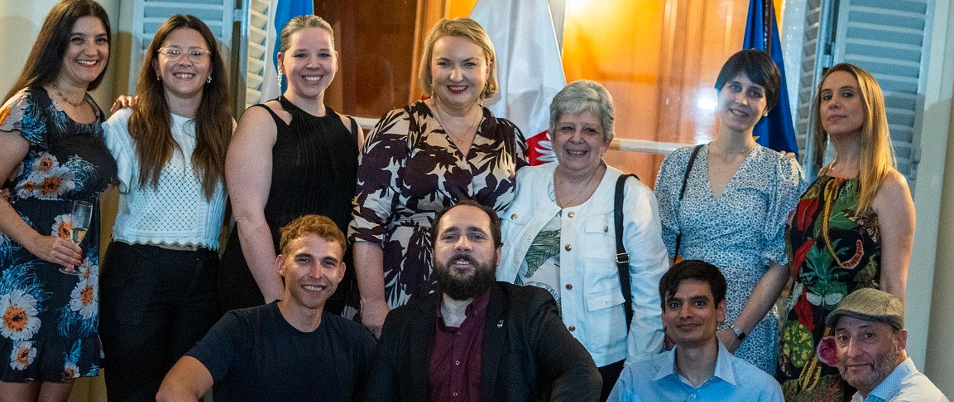 Miembros de Nasz Balet i Jefa de la Misión