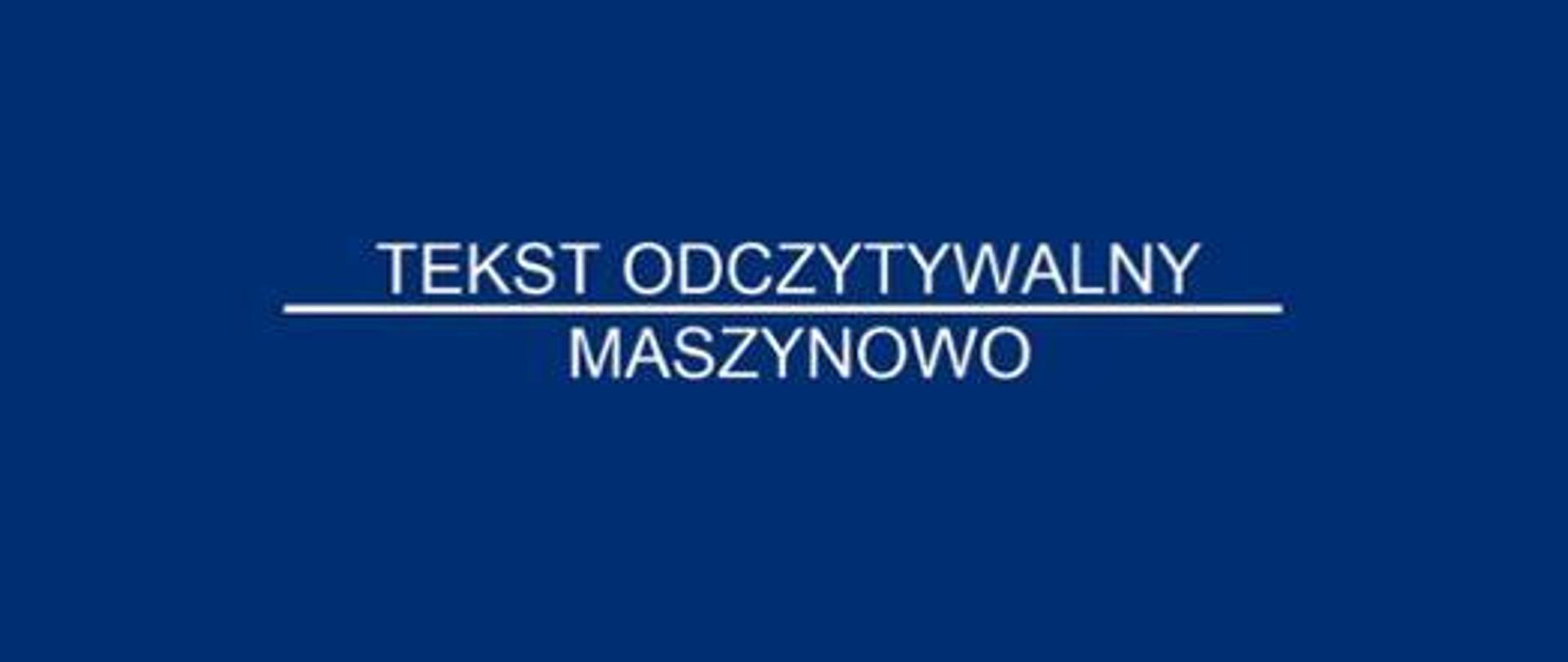 Tekst odczytywalny maszynowo