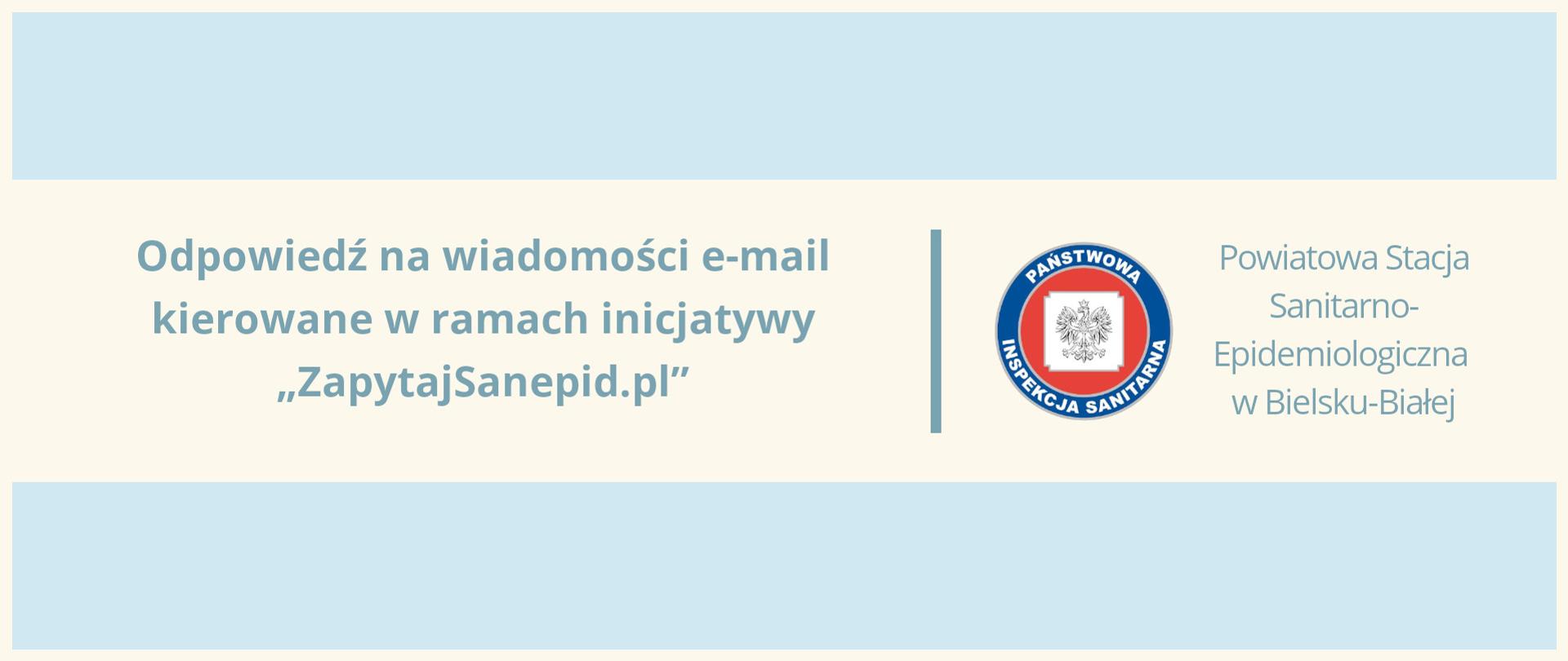 ZapytajSanepid - odpowiedź