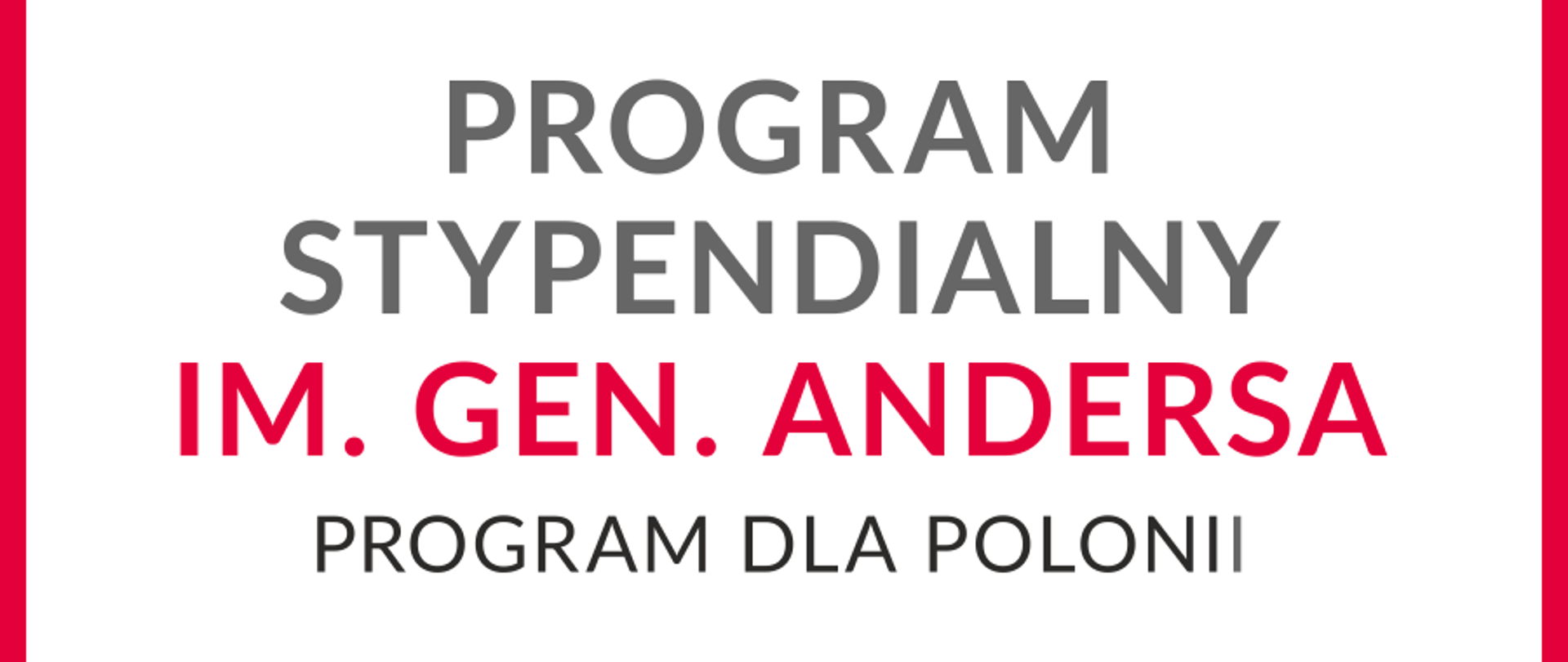 Program stypendialny im. gen. Andersa