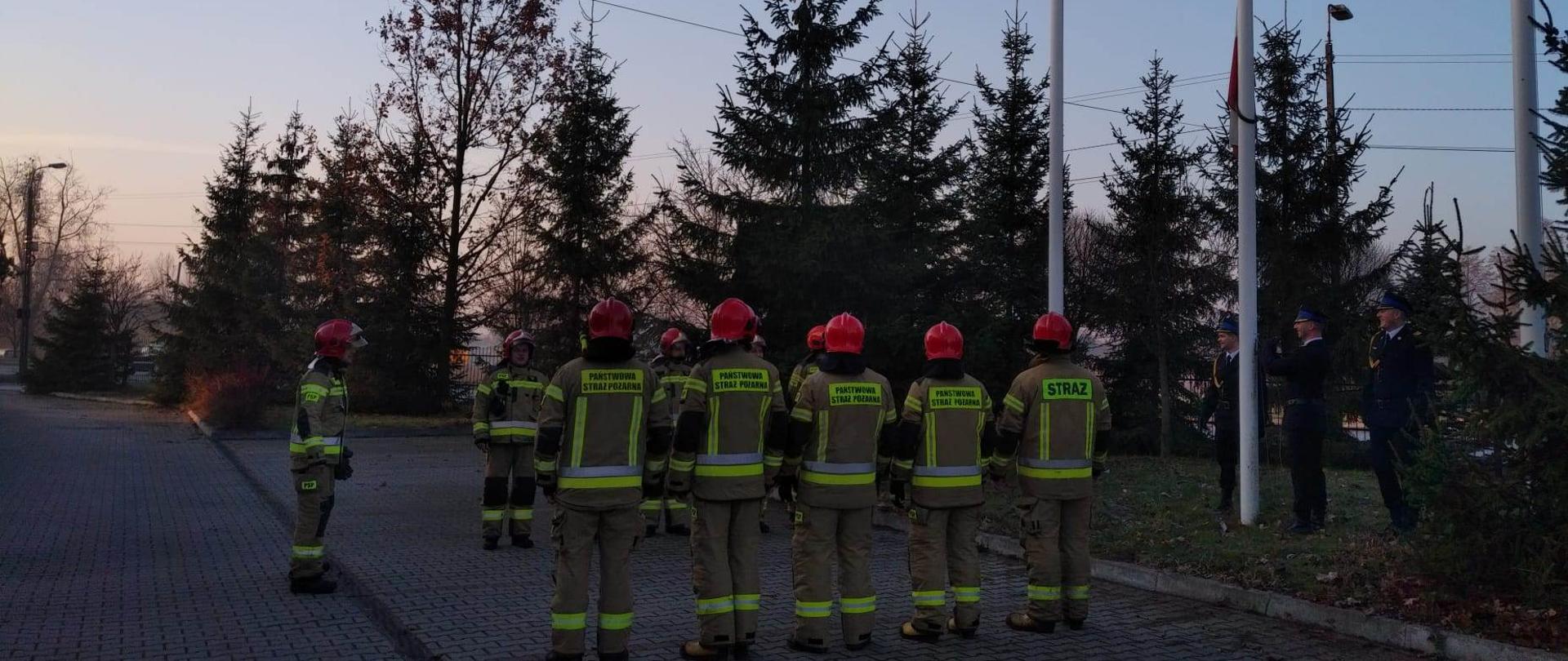 Uroczysta zmiana służby