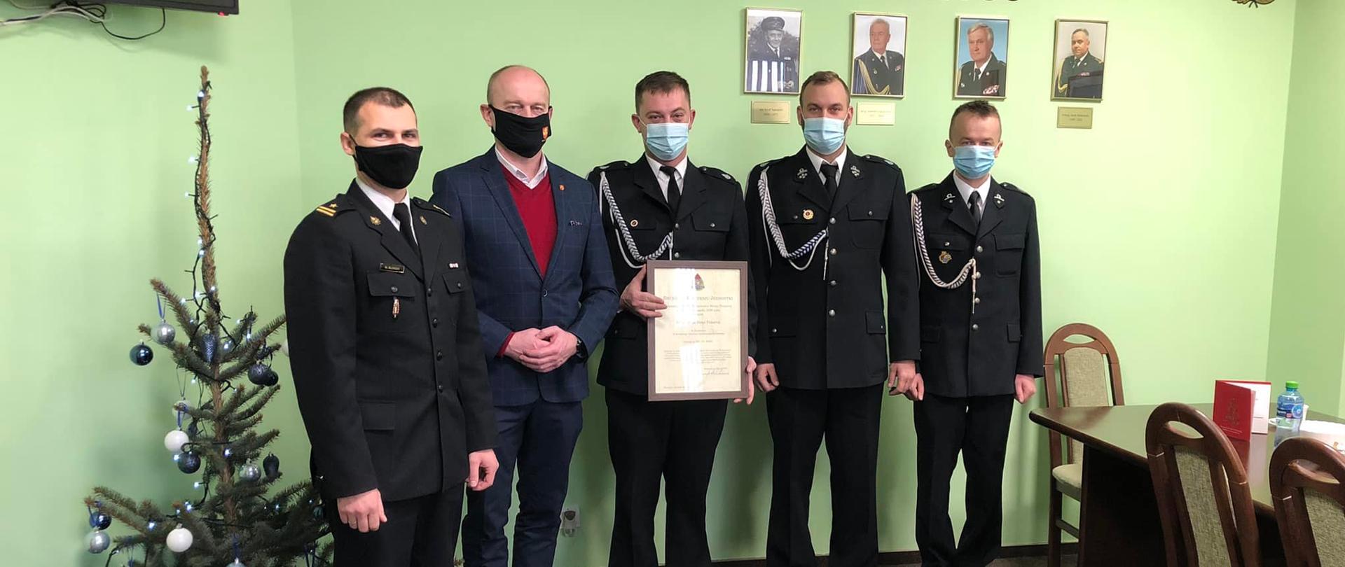 Wręczenie decyzji o włączeniu do KSRG jednostki OSP Kruszew