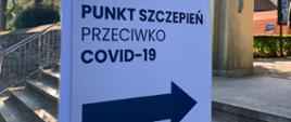 Tymczasowy punkt szczepień w ramach akcji #SzczepimysięzOSP