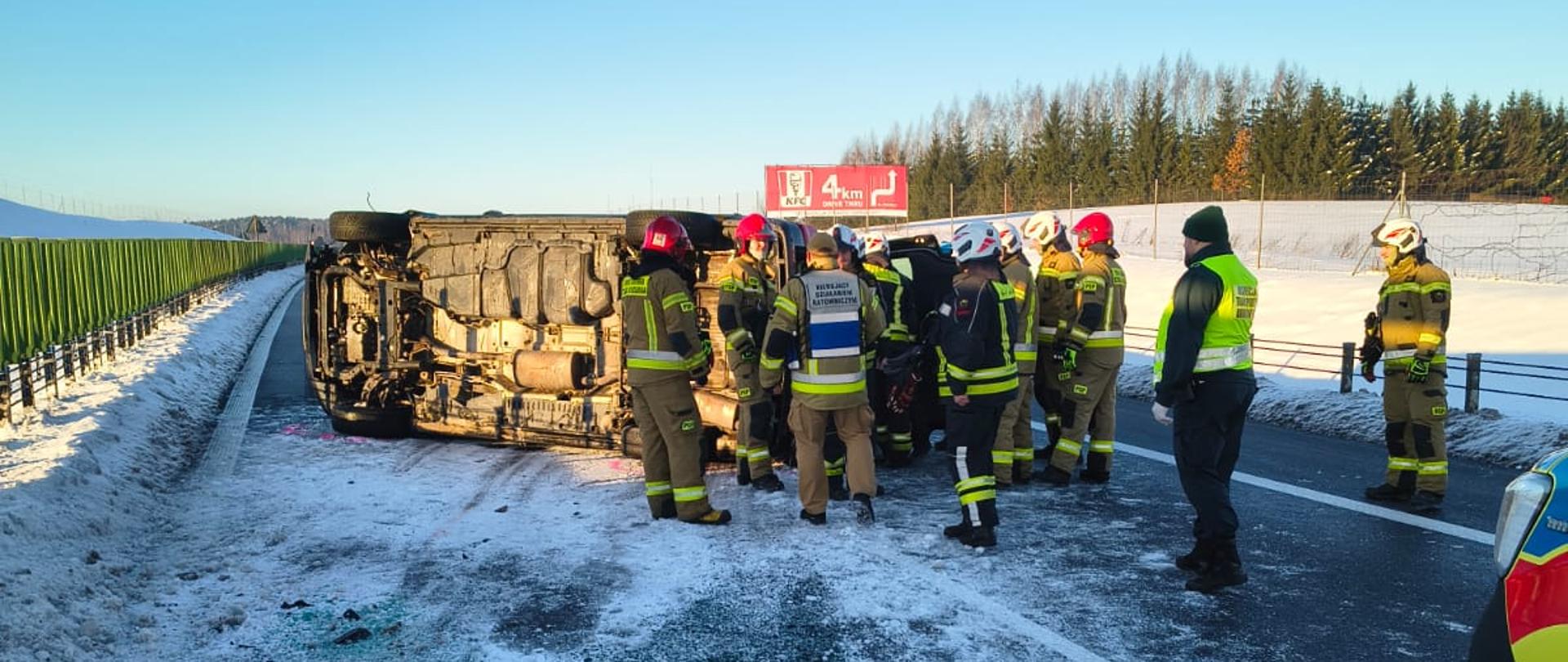 Wypadek Bartąg S16 (obwodnica Olsztyna)