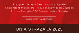 Zaproszenie na dzień strażaka