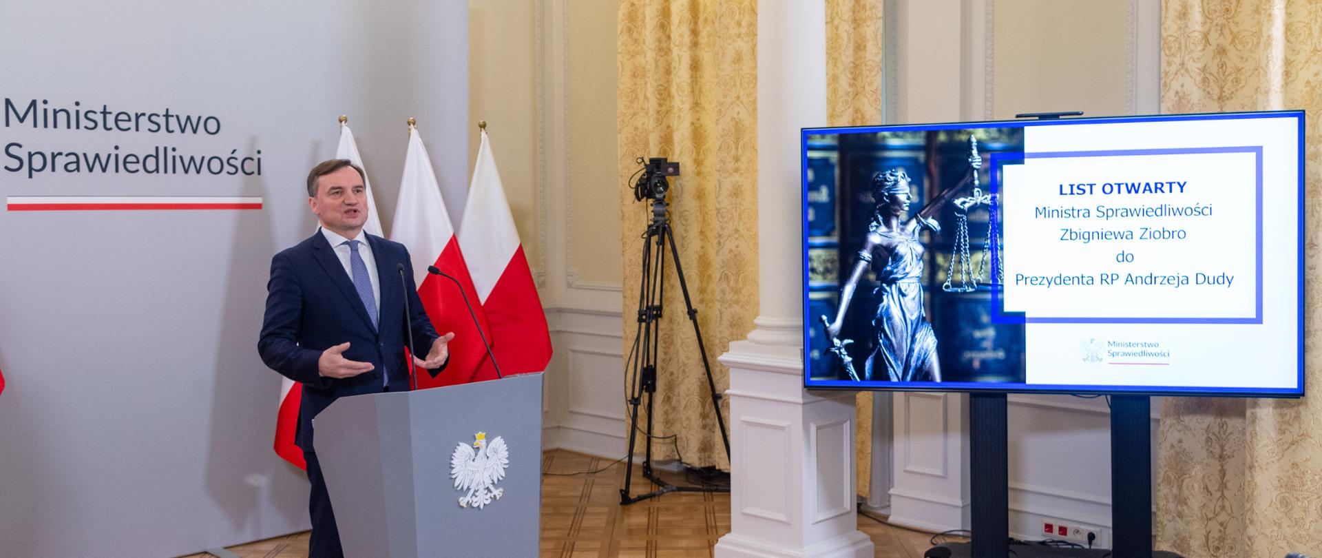 Oświadczenie Ministra Sprawiedliwości Prokuratora Generalnego Zbigniewa Ziobro