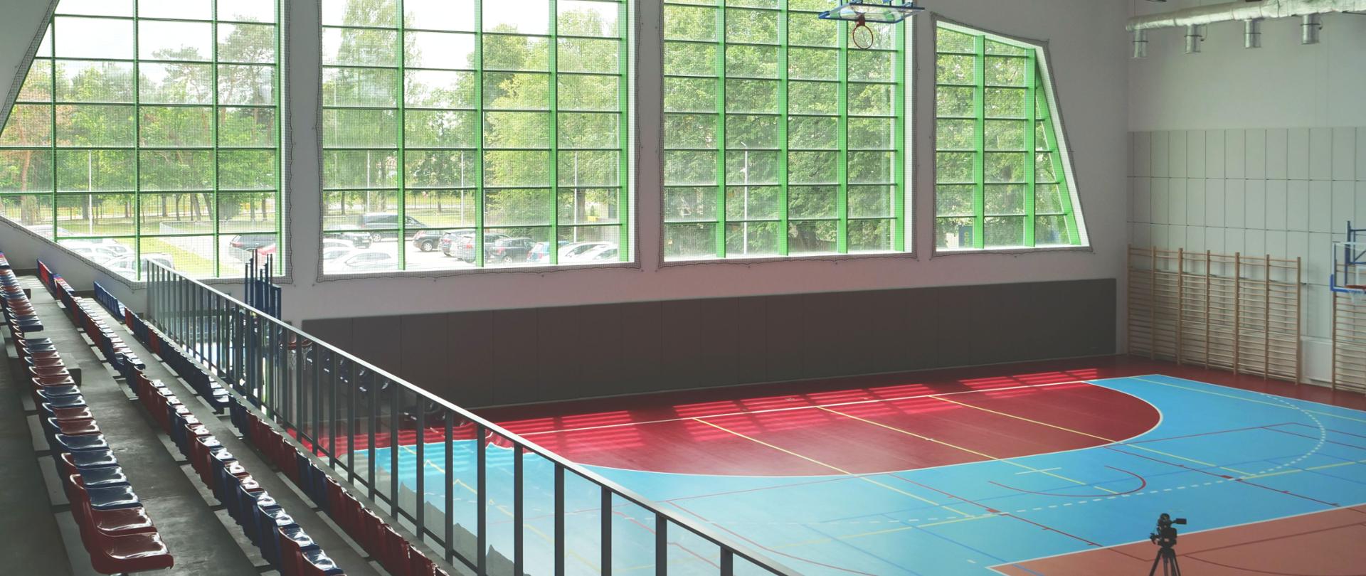 widok na salę w środku